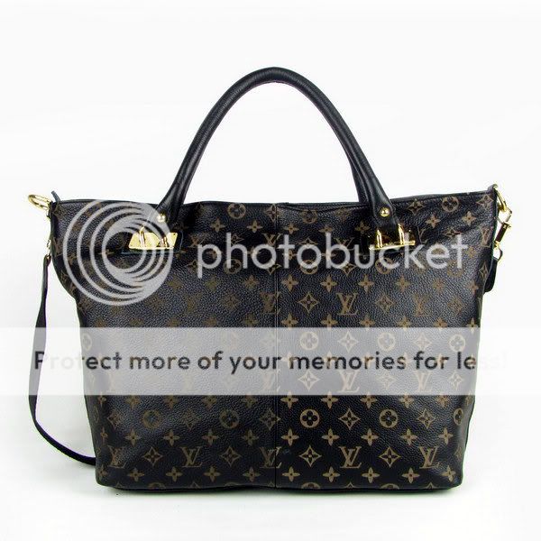 Louvis Vuitton black Monogram calf leather bag for $249 -shopyop