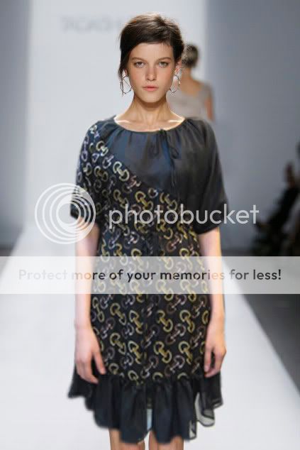 GUCCI floral printed flounced silk dress for $118 -shopyop