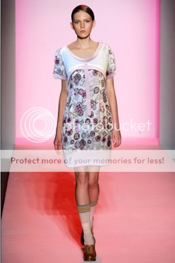 GUCCI floral printed blocked silk dress for $119 -shopyop