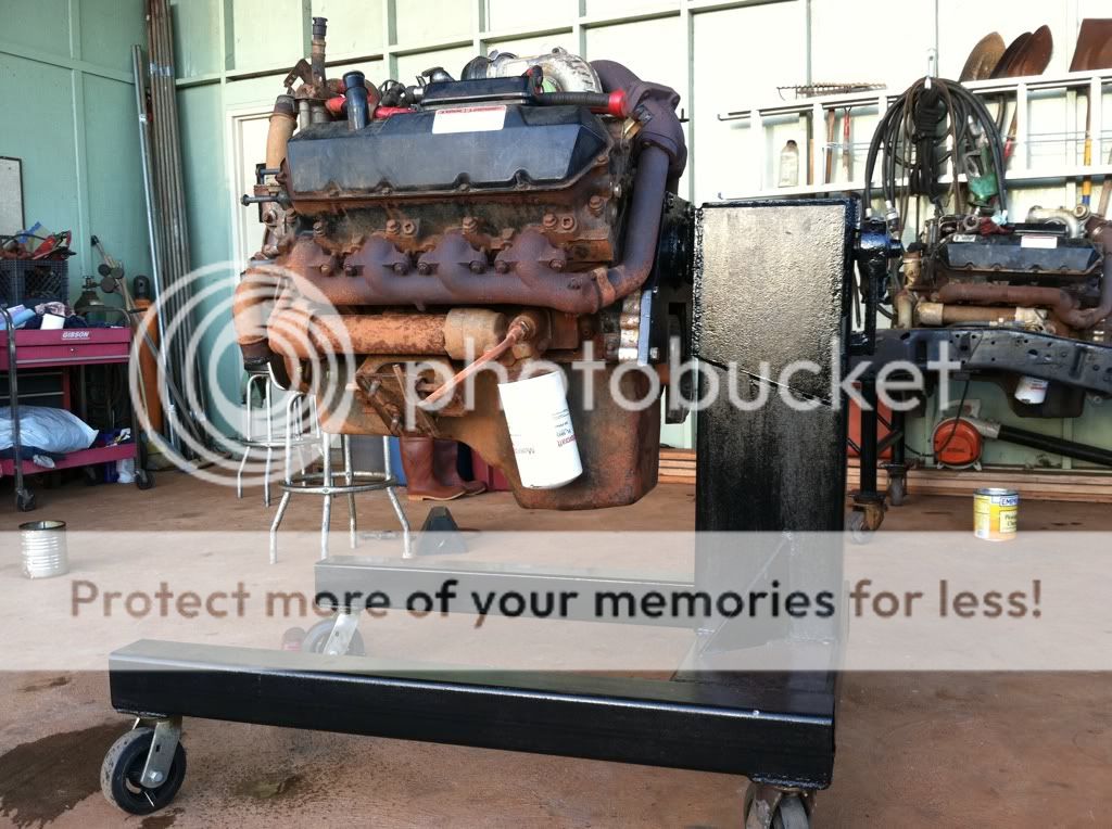 Engine stand PowerStrokeNation Ford Powerstroke Diesel Forum