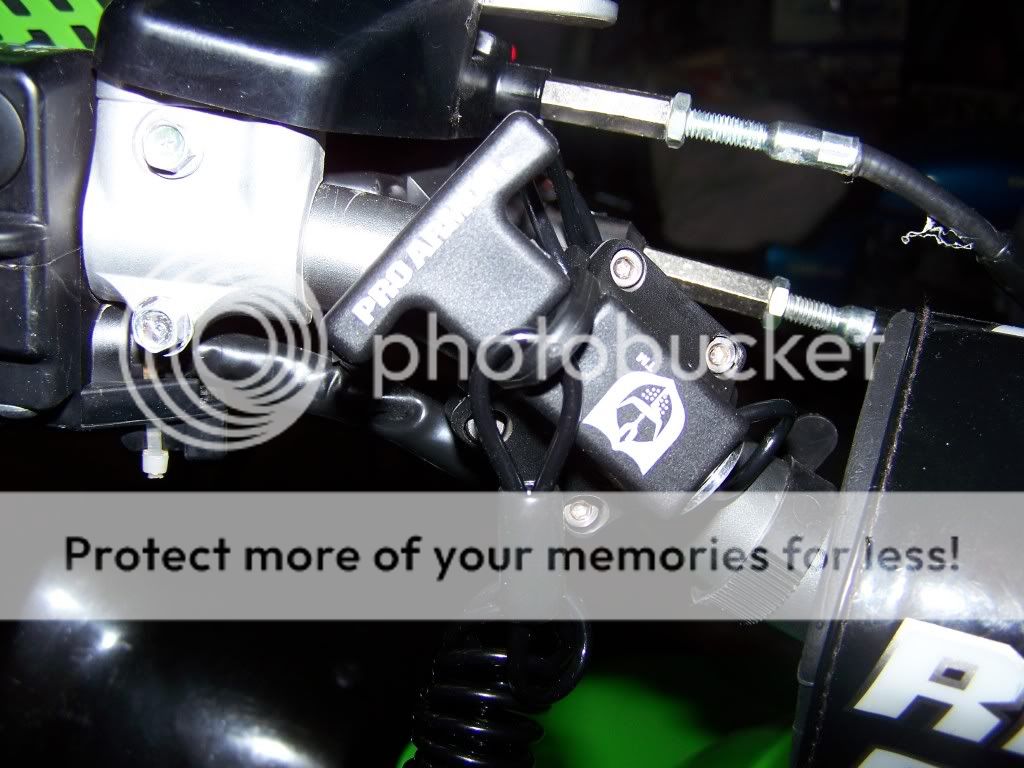 Pro Armor thether install with pics KFX 450 HQ Forum