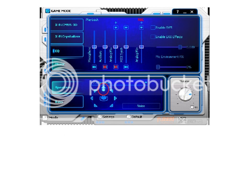 Center speaker not working in 7.1 setup. What to check first